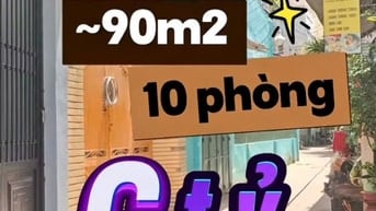 Bán nhà 2 tầng CHDV khu Bàu cát, 90m2, có 10 phòng, giá  6,68 tỷ.