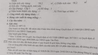 Cần bán gấp căn nhà trong hình