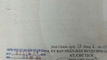 Bán Đất Kênh 10,Lê Minh Xuân,BChánh.Dtích:35mx30m=1000m2đất CLN 3.7tỷ