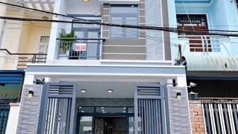 Nhà Đẹp Trần Thị Cờ Q12 46m2 giá 1 tỷ 850. Hẻm 5m, Sổ riêng.