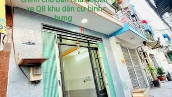 🔵 Bán nhà HXH Quốc Lộ 50 Liền kề Bến xe Q8. (3.5x10) 2Tầng, 2PN, 2tỷ