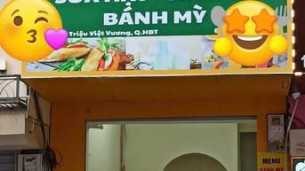 Cho Thuê Cửa hàng tầng 1, phố Triệu Việt Vương, DT 12 m2