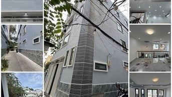 B.thự mini góc 2 mặt tiền, 3lầu, mới 100%, hẻm đẹp khu c.cấp Lê Văn Sỹ