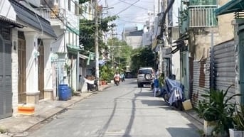GẦN EMART PHAN VĂN TRỊ GÒ VẤP - HẺM 8m - 5 x 17 - 4 TẦNG - 9.4 TỶ 