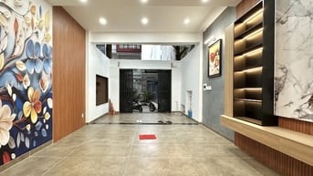 NHÀ BÌNH THẠNH MỚI ĐẸP 4 TẦNG P13 - 75M2 - 4PN - 5WC - ĐƯỜNG 8M