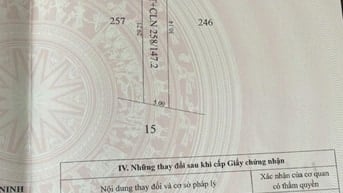 Bán đất đường Nguyễn Du thị xã Trảng Bàng Tây Ninh 147,2m2 thổ cư