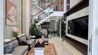 Nhà mới xây 5 lầu 4×12m hẻm ô tô Lê Đức Thọ Q Gò Vấp 