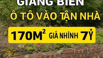 🔥 BÁN GẤP LÔ ĐẤT ĐẸP GIANG BIÊN – Ô TÔ VÀO TẬN Đất 🔥