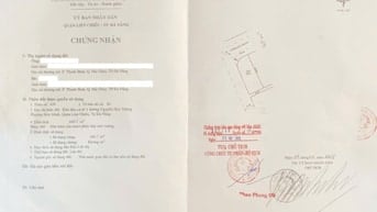 BÁN ĐẤT ĐƯỜNG HOÀ NAM 15 (HAI MẶT TIỀN) – Đã có 7 phòng trọ