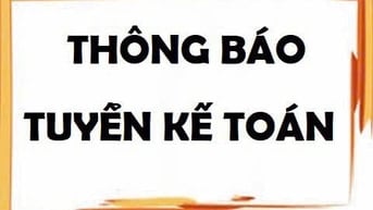 Q12 TUYỂN DỤNG KẾ TOÁN BÁN HÀNG KIÊM THU NGÂN
