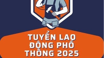 CẦN GẤP 22  CÔNG NHÂN / LAO ĐÔNG PHỔ THÔNG LÀM VIỆC NGAY