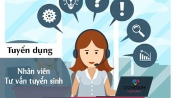 CẦN TUYỂN Nhân viên Tư Vấn Tuyển Sinh