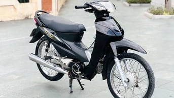 Wave 50cc MÀU ĐEN SIÊU ĐẸP BIỂN HÀ NỘI ĐI ÍT