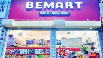 Mặt bằng 2 mặt tiền đường lớn, đối diện công viên, nhà thi đấu đa năng