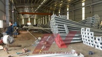 Cột đèn cao áp - Cột đèn sân vườn - Đèn chiếu sáng giá tốt