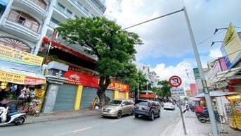 MẶT TIỀN HOÀNG HOA THÁM xây TÒA NHÀ KHÁCH SẠN (8,3x42) GPXD 10 TẦNG 