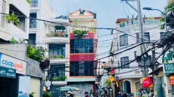 HXH Vip đường ( D2 ) Nguyễn Gia Trí P25 Bình Thạnh. 4x18m 4 Tầng 7Pn.