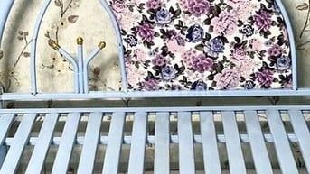 Thanh lý giường sắt 1m2*2m, rất mới