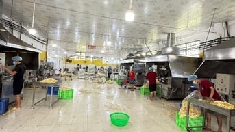 Tuyển nhân công cho xưởng sản xuất nông sản.