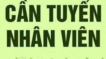 CẦN NHẬN 03 NAM/NỮ : BÁN HÀNG,SOẠN HÀNG VÀ ĐÓNG GÓI