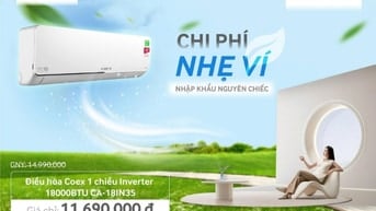Điều hòa Coex 1 chiều Inverter 1HP-9000BTU CA-09IN35
