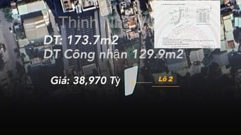 Bán lô góc tại Số 65, Thảo Điền, diện tích 173,7 m2, pháp lý chuẩn