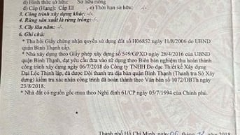 Bán nhà mặt tiền đường Võ Duy Ninh, Bình Thạnh
