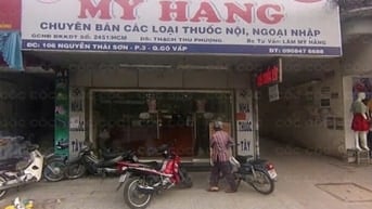Cho thuê nhà 106 Nguyễn Thái Sơn P3, Q.Gò Vấp, 5x10m, trệt, 2 lầu