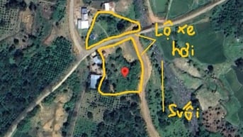 ĐẤT LÂM ĐỒNG, 2 MẶT TIỀN, CẠNH SUỐI, CHÍNH CHỦ