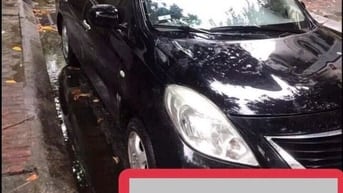 Chính chủ bán  xe nisan cũ, màu đen, đời 2016, số sàn