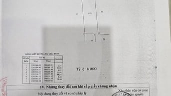 Bán đất TC 850m2 Xuân thới sơn, đường Beton 12m, lê thị kim vào 100m