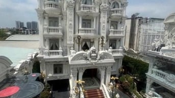 Bán nhà mặt tiền Biệt Phủ kế đường Hậu Giang , diện tích khủng