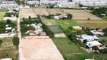 BÁN LÔ ĐẤT 438m² THỔ CƯ TẠI THỊ TRẤN HẬU NGHĨA , 2 SỔ HỒNG RIÊNG BIỆT.