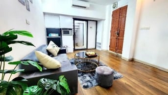 Căn Studio 2 ngủ tầng 1 TT Hoàng Mai, chủ để full đồ ra đi tay trắng