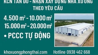 KCN Tân Đô , Long An (Tây Ninh) , nhận xây dựng nhà xưởng theo yêu cầu