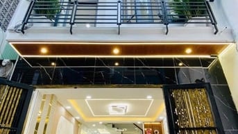 Chính chủ bán nhà 1 lầu,hẻm ô tô,gần chợ An Nhơn, giá 2tỷ260 Sổ Riêng