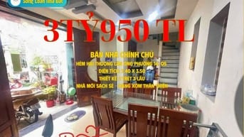 🏠 BÁN NHÀ HẺM ĐƯỜNG HẢI THƯỢNG LÃN ÔNG, QUẬN 5 