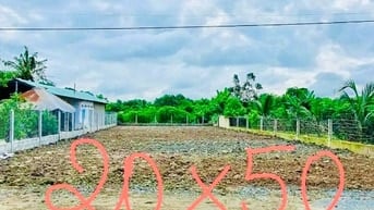 SANG LẠI LÔ ĐẤT 20X50=1000M2 ĐẤT THỔ CƯ SHR MT ĐƯỜNG TỈNH LỘ NGAY KCN 