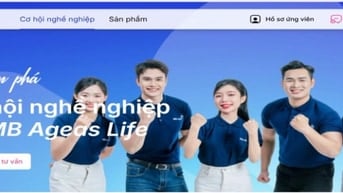 MB Ageas Life (Tập đoàn Quân Đội) tuyển dụng tư vấn bảo hiểm