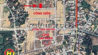 Phố chợ Lai Nghi (có sổ): Bán lô đất biệt thự, giá sụp hầm 13,5 tr/m2