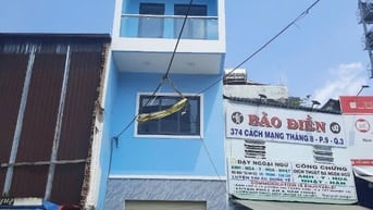 Cho thuê nhà Mặt Tiền CMT8 quận 3 TPHCM