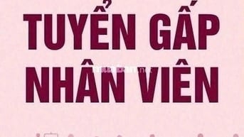 Tuyển nhân viên phụ kho làm tại các quận huyện trong thành phố 