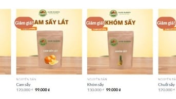 NẮNG GARDEN - TRÁI CÂY SẤY TỰ NHIÊN 100%