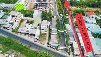 Bán lô đất làm nhà vườn dt 125m2 đối diện ecity tân đức 