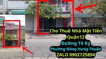 Cho Thuê Nhà Mặt Tiền Quận12 | ZALO 0902725894