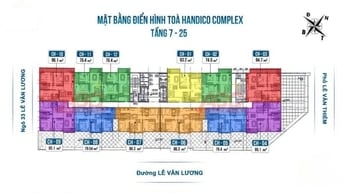 Căn hộ ngoại giao tại Handico Lê Văn Lương