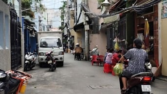 Hẻm xe tải 315m2 ngang 8.5m nhà cấp 4 Âu Cơ, phường 9, Tân Bình