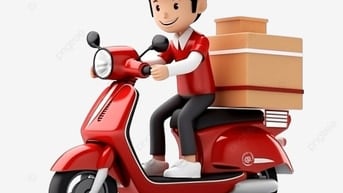 Giao Hàng,chở hàng bằng xe máy