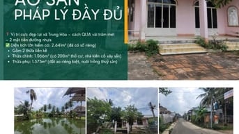 CHÍNH CHỦ BÁN LÔ ĐẤT NHÀ VƯỜN 2 MẶT TIỀN THỔ CƯ TRẢNG BOM - ĐỒNG NAI