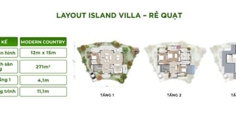 Mở Bán Đợt 1 Biệt Thự Ốc Đảo Eco Retreat Phiên Bản giới hạng chỉ 4 căn